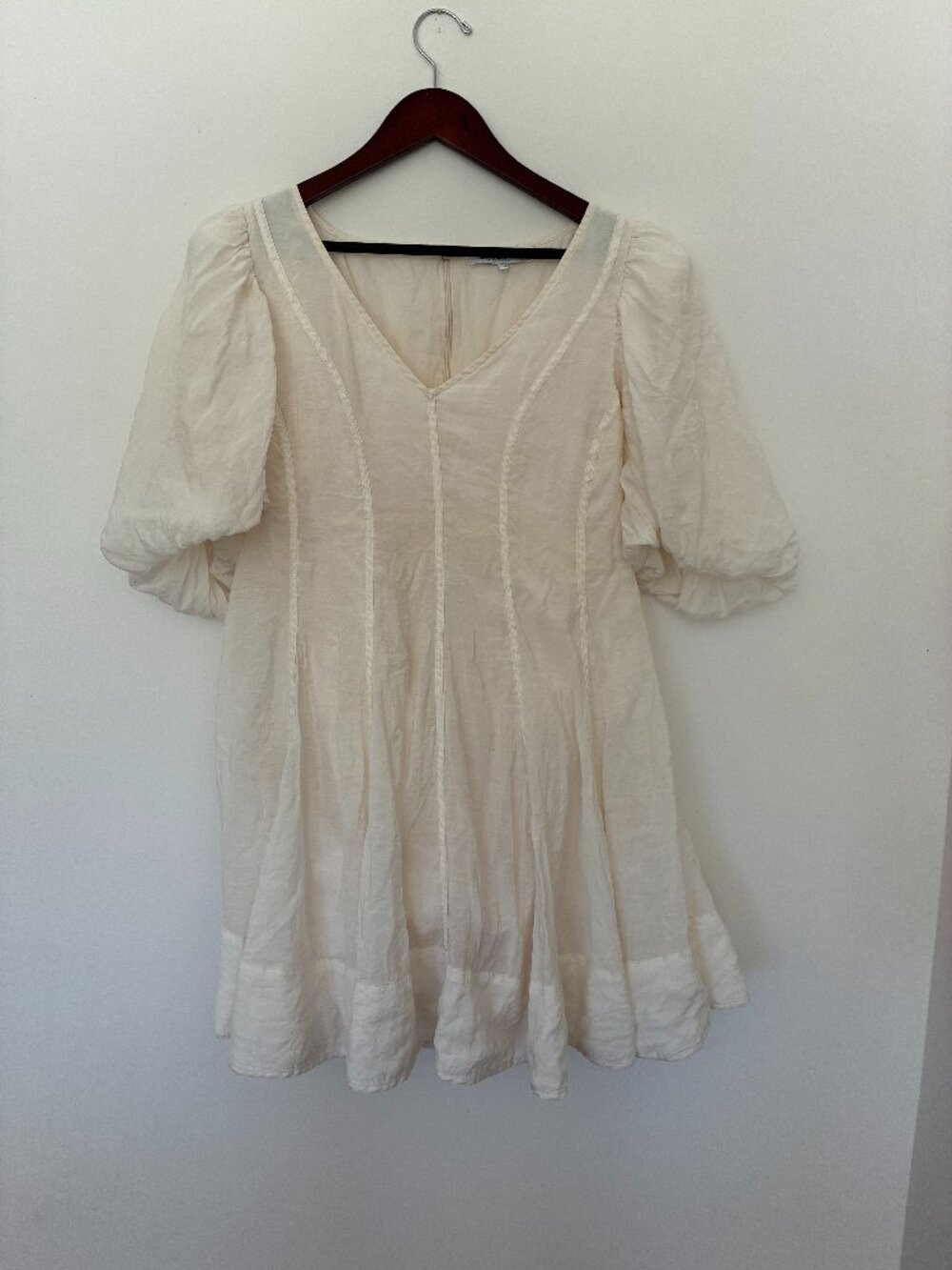 white dress